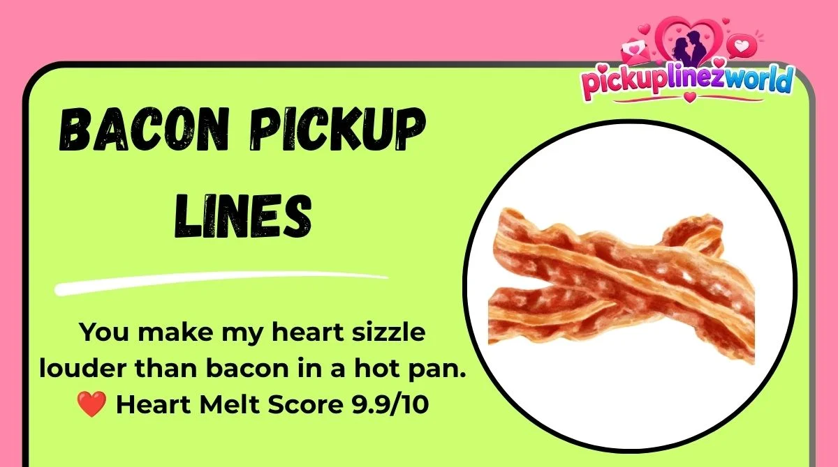 Bacon Pickup Lines