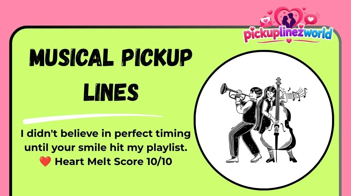 Musical Pickup Lines