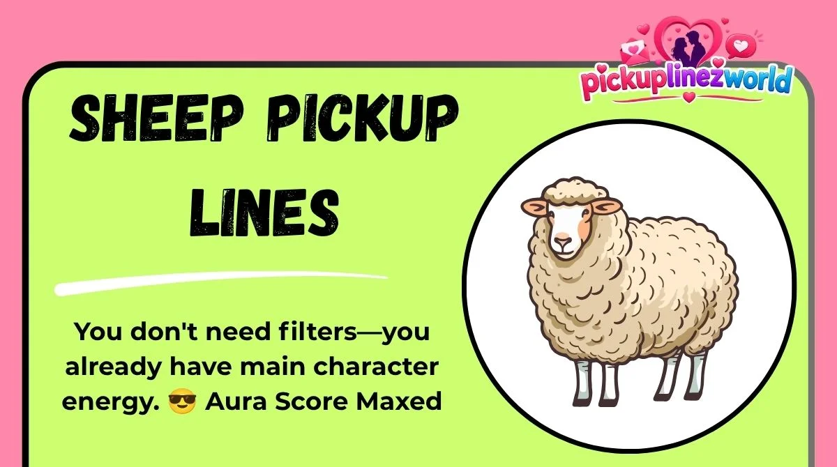 Sheep Pickup Lines