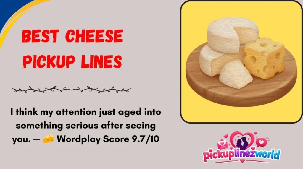 Best Cheese Pickup Lines
