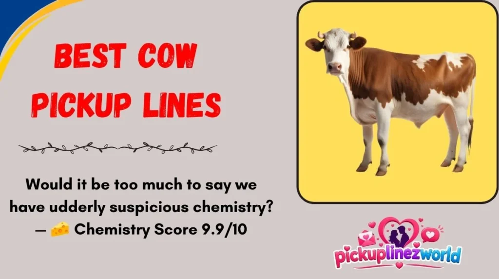 Best Cow Pickup Lines