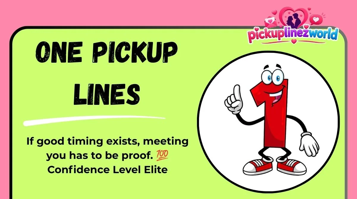 One Pickup Lines